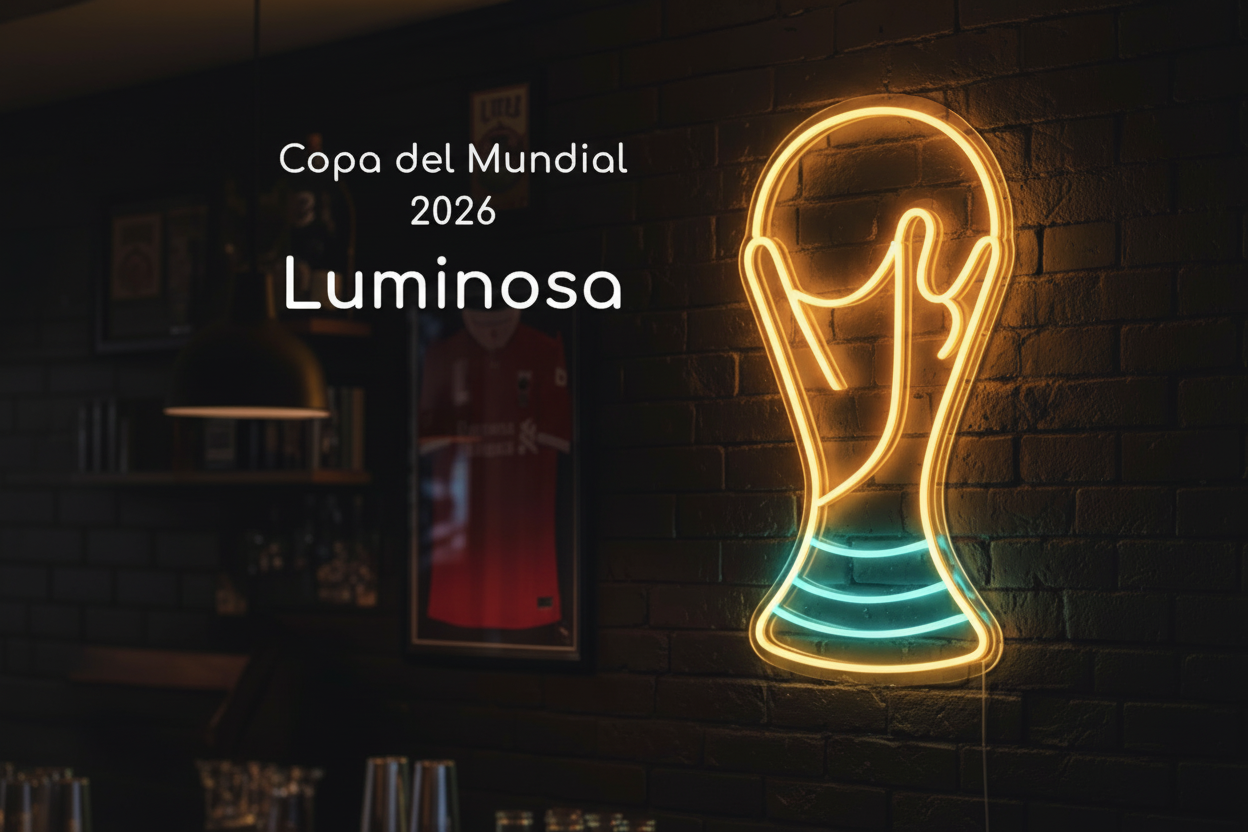 Copa del Mundial 2026 Luminosa - sin logo