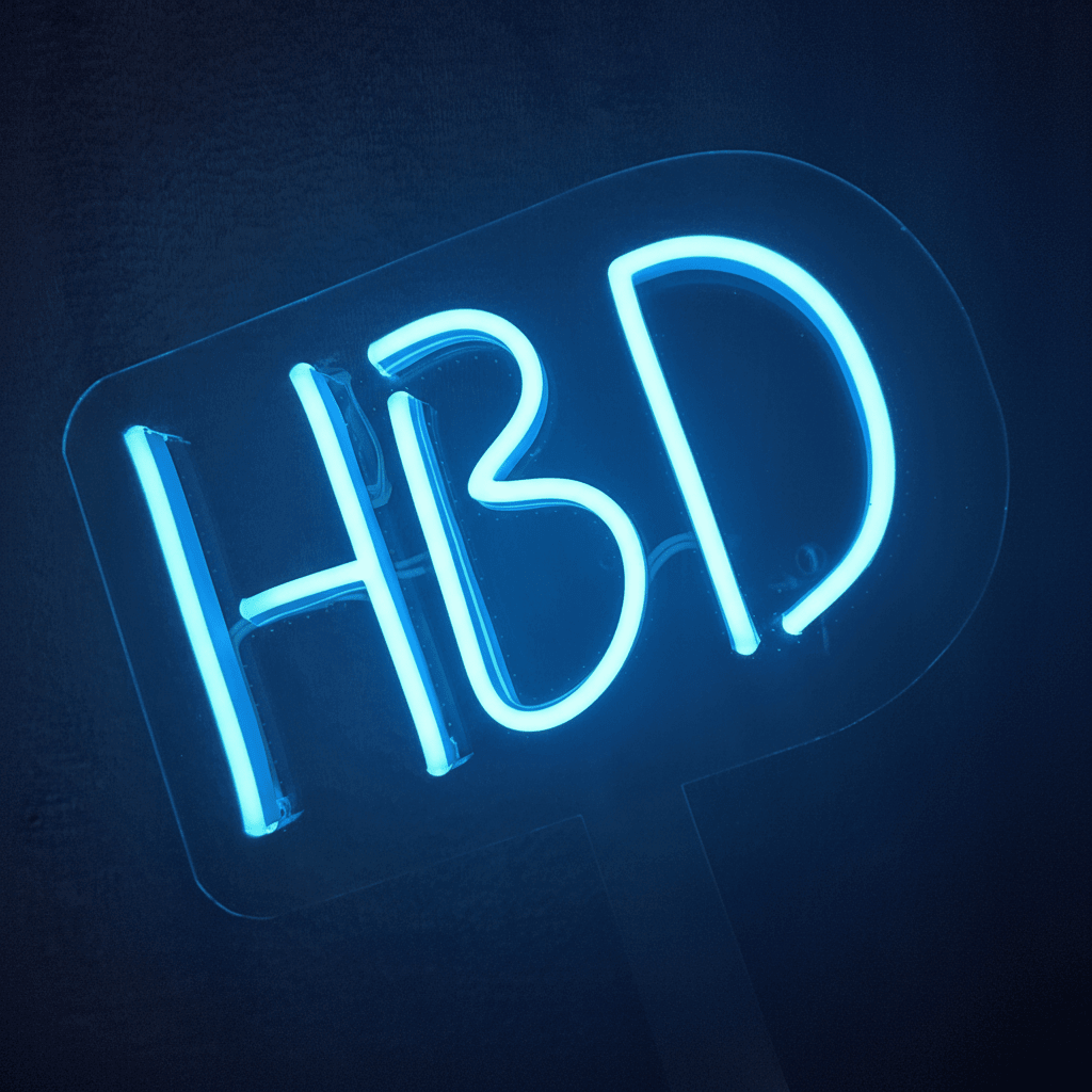 Vela Neón Flex "HBD" Premium - Edición Exclusiva Inalámbrica - Lumina Ideas