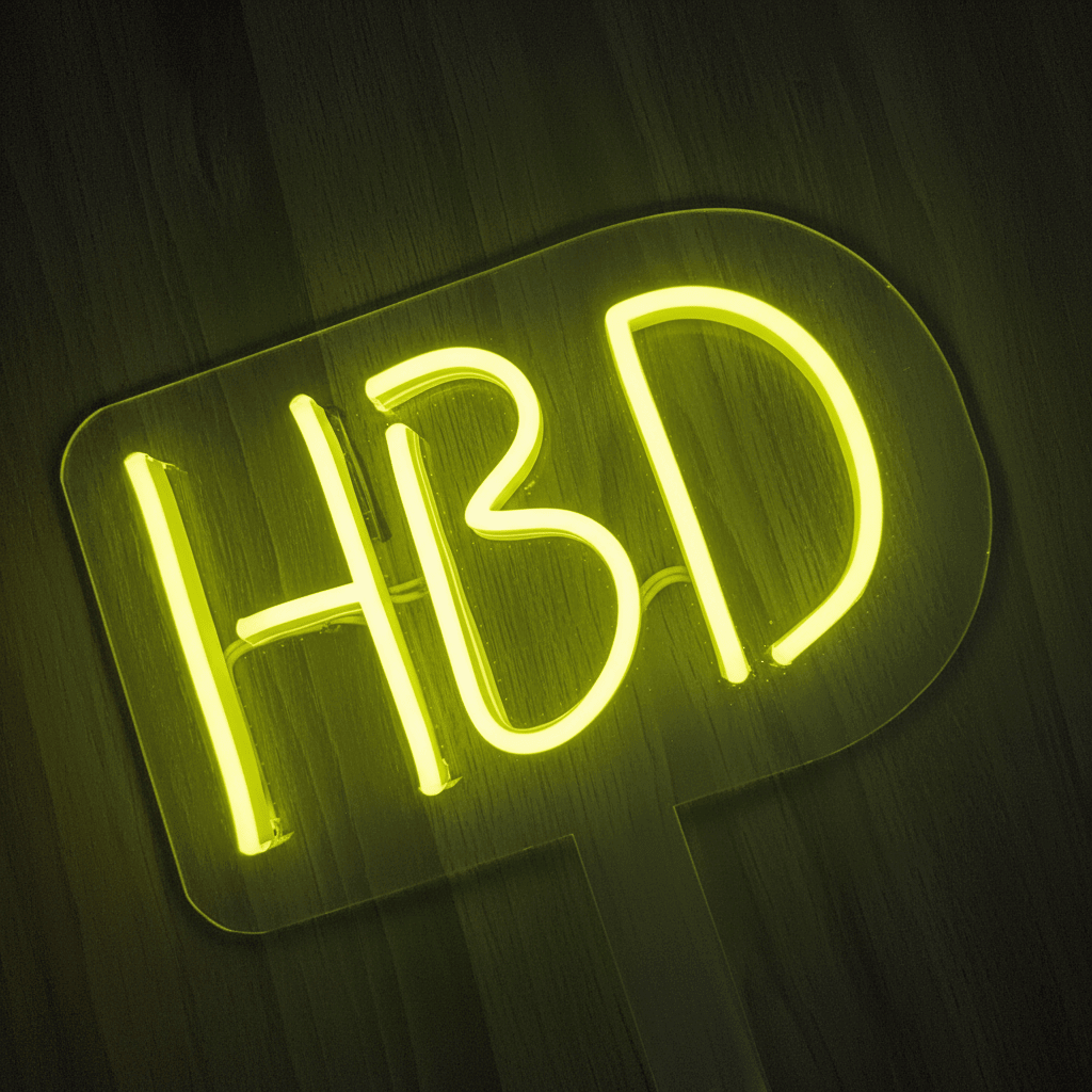 Vela Neón Flex "HBD" Premium - Edición Exclusiva Inalámbrica - Lumina Ideas